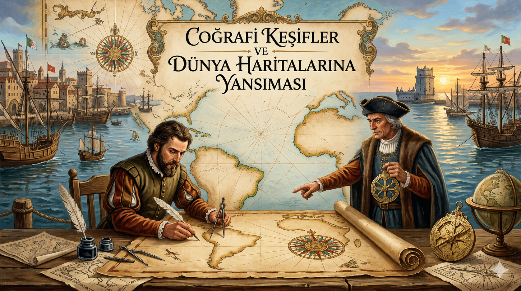 Coğrafi Keşifler ve Dünya Haritalarına Yansıması