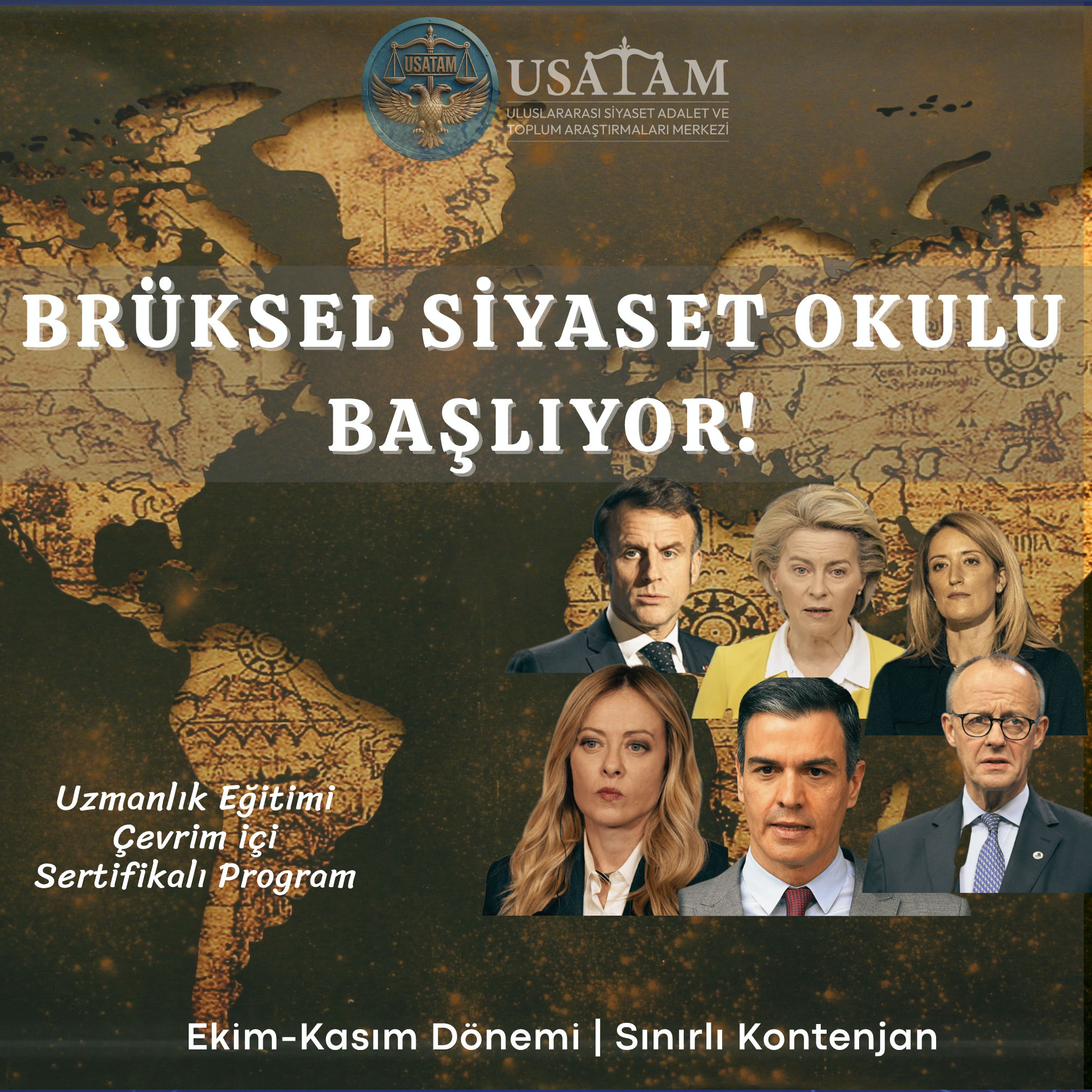 ‘Brüksel Siyaset Okulu Programı’ Başvuruları Başladı!