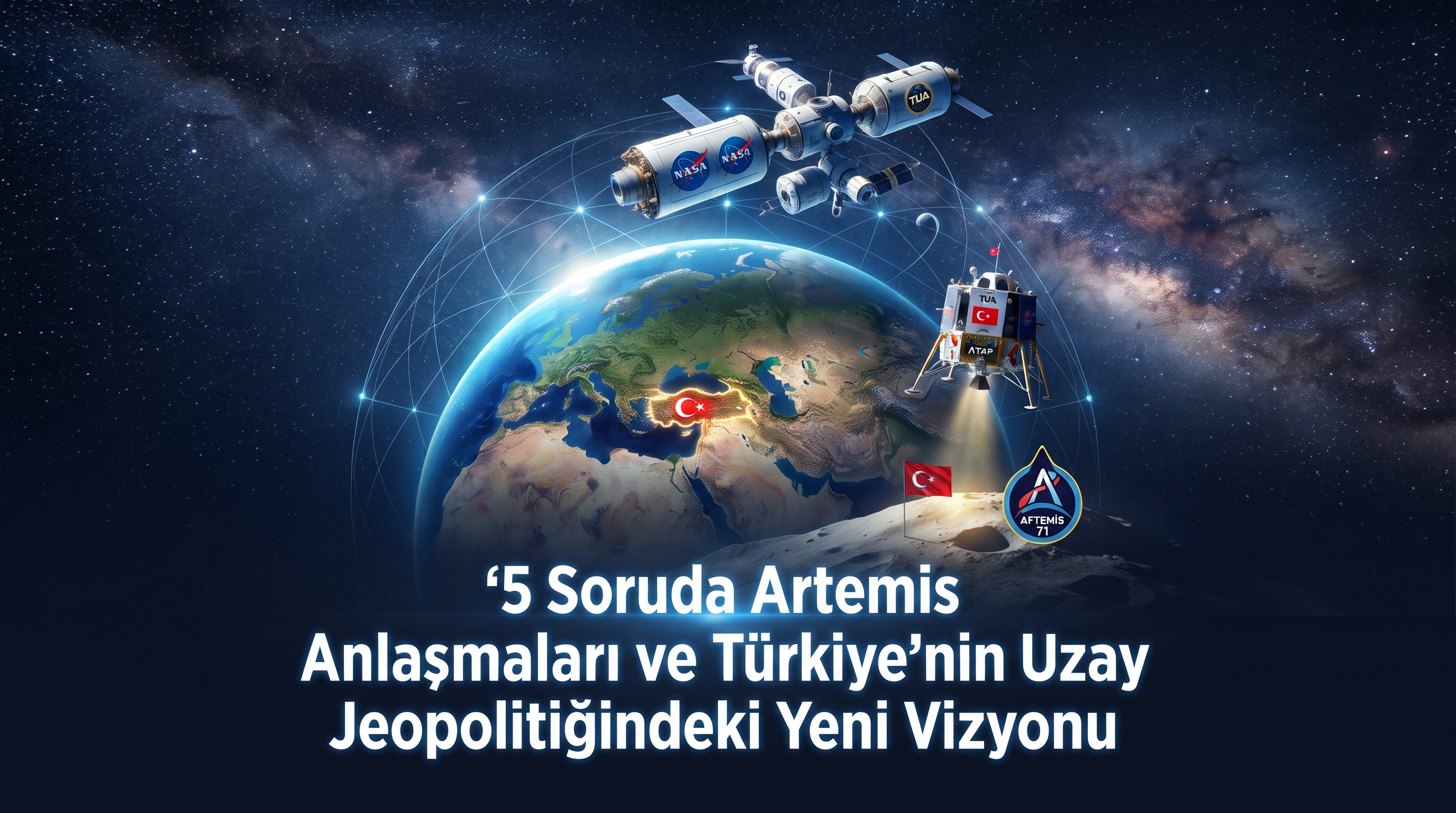 5 Soruda Artemis Anlaşmaları ve Türkiye’nin Uzay Jeopolitiğindeki Yeni Vizyonu